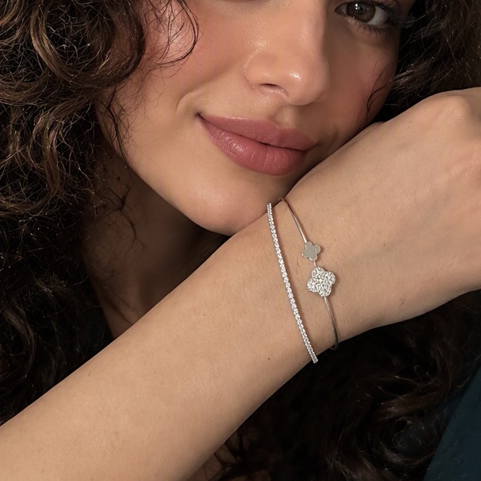 دستبند جواهری زنانه مدل D15