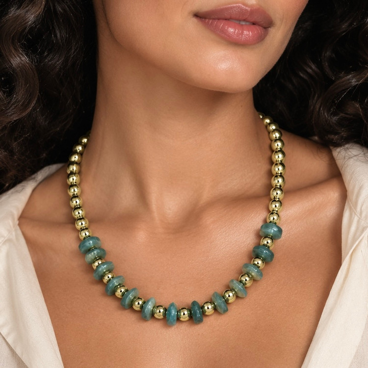 گردنبند زنانه مدل V34