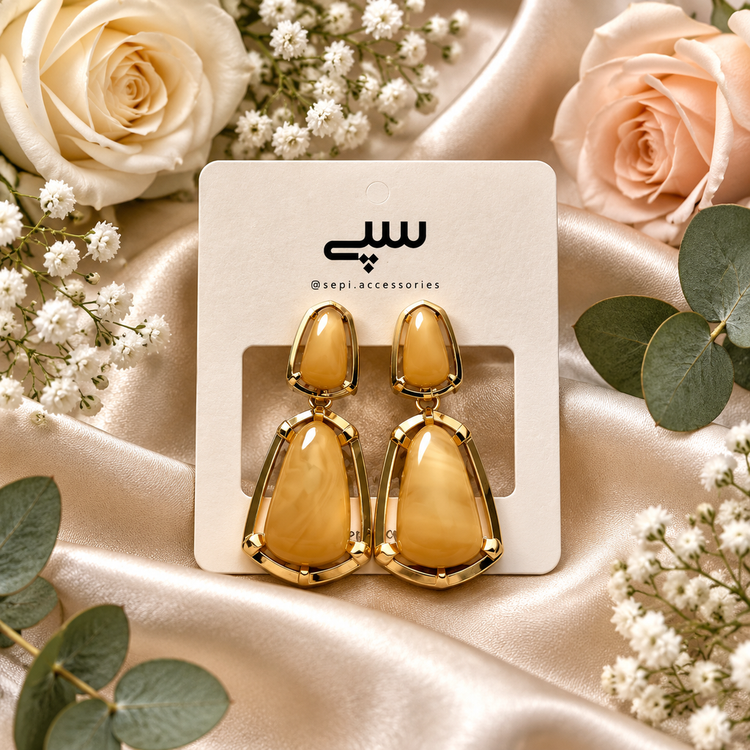 گوشواره زنانه مدل E40